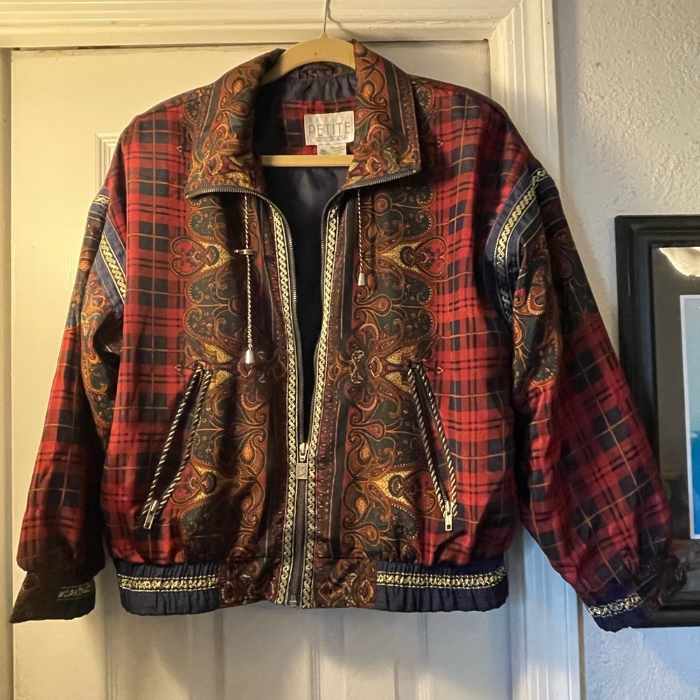Vintage 80s Petite Sophisticate Windbreaker